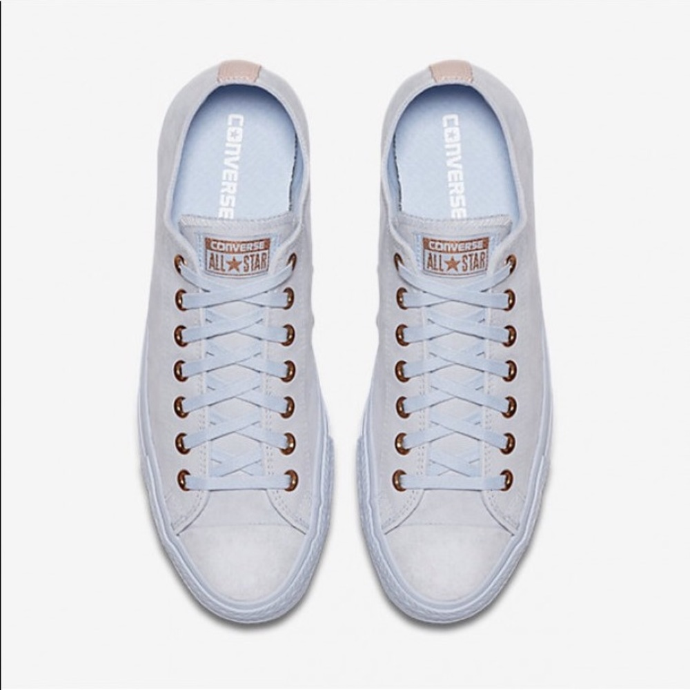 Converse Chuck Taylor All Star Suede Low Top Shoes - Picture 3 of 4